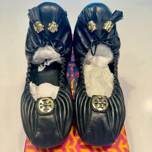 Tory Burch Reese Mestico Ballet Flat Navy